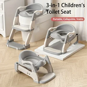 3-in-1 Portable  Potty Training Toilet Seat