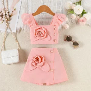 Adorable Baby Girl Summer Ensemble