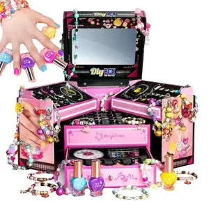 Children Makeup Cosmetics Pretend Playing Box