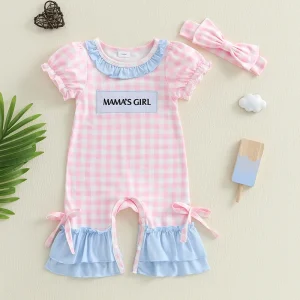 Adorable Toddler Floral Print Sleeveless Romper